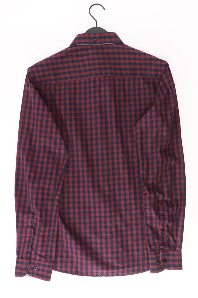 Jack & Jones Karohemd für Herren Gr. L kariert Langarm rot aus Baumwolle - Image 2