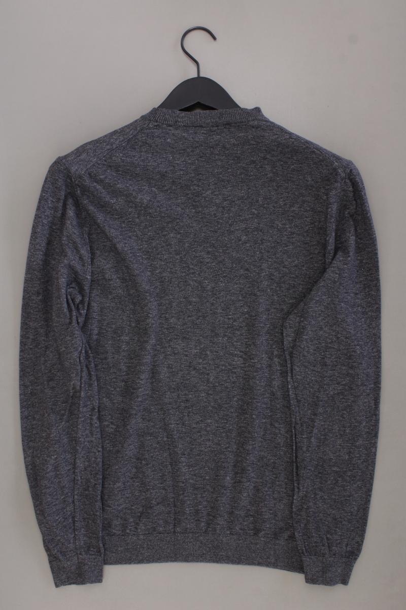 BOSS by Hugo Boss Feinstrickpullover für Herren Gr. XL grau aus Baumwolle - Image 3