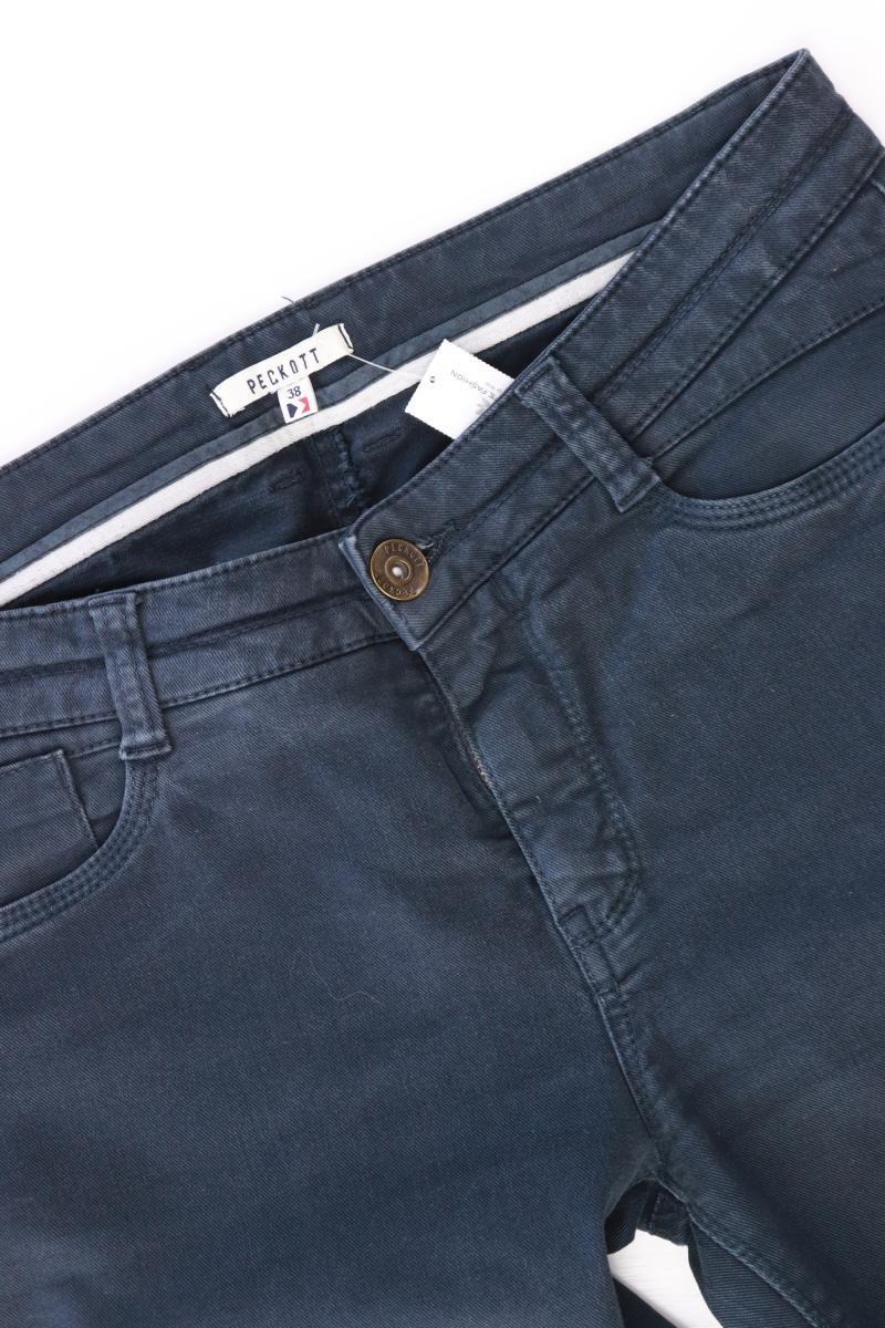 PECKOTT Straight Jeans Gr. 38 blau aus Baumwolle - Image 3