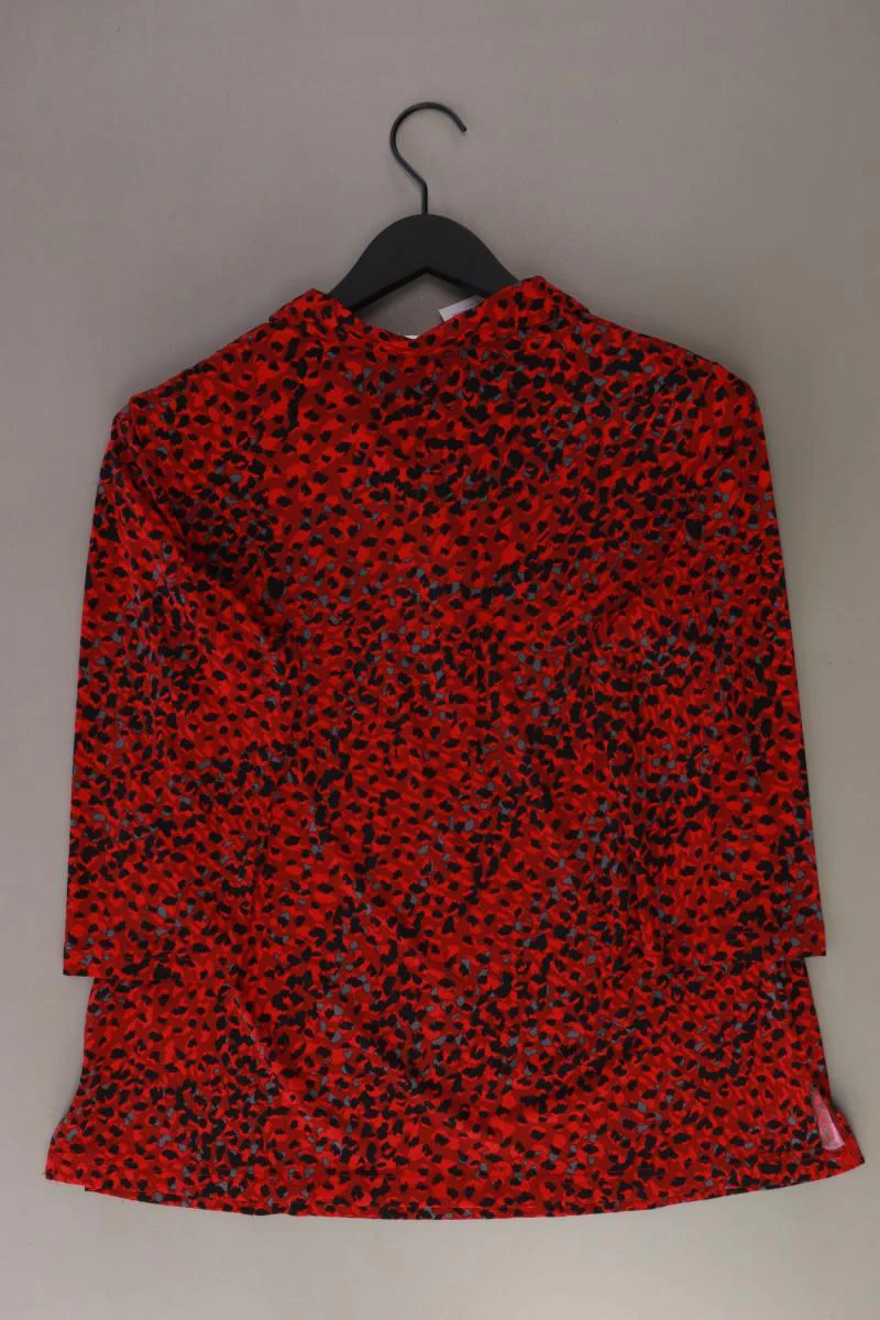 Couture Line Regular Bluse Gr. 42 mit Tierdruck 3/4 Ärmel rot aus Polyester - Image 2