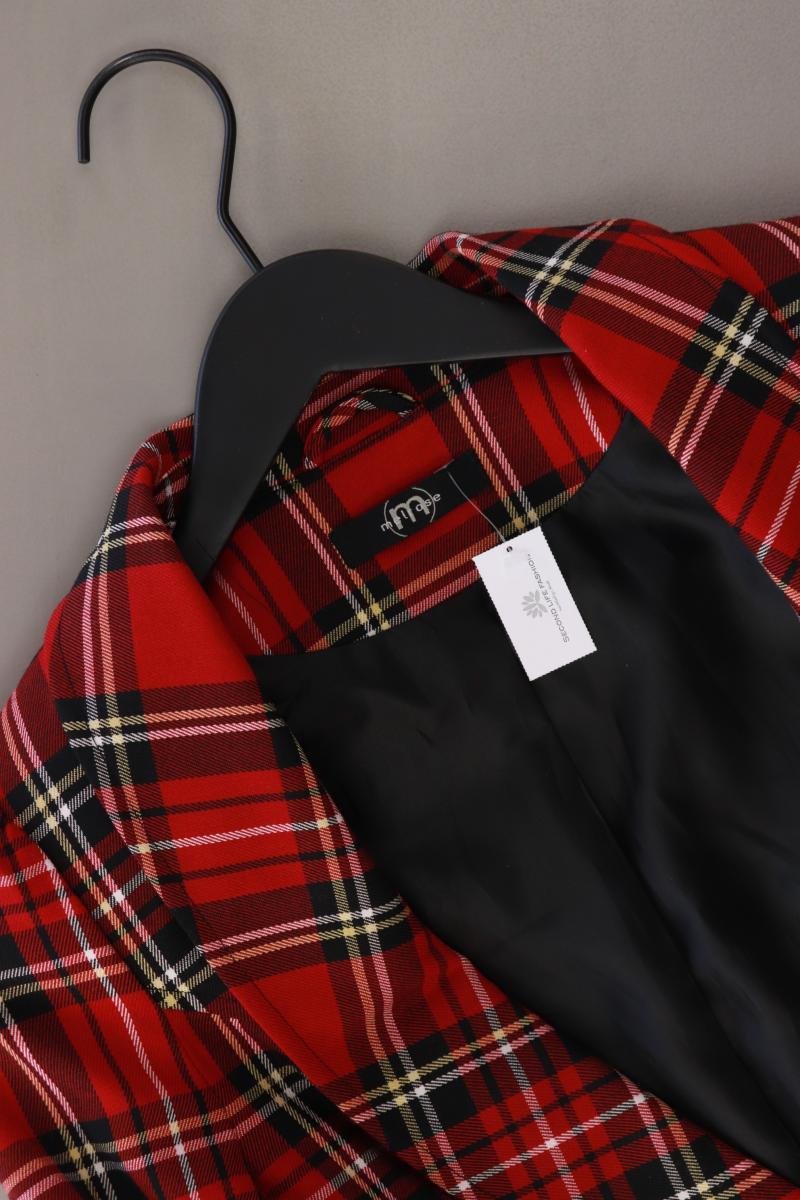 Melrose Regular Blazer Gr. 34 kariert rot - Image 3
