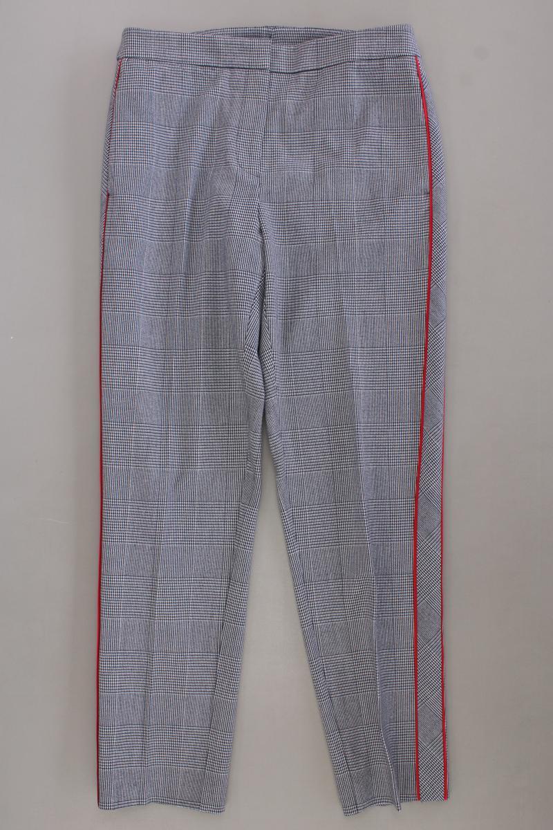 Tommy Hilfiger Stoffhose Gr. 38 hahnentritt grau aus Polyester