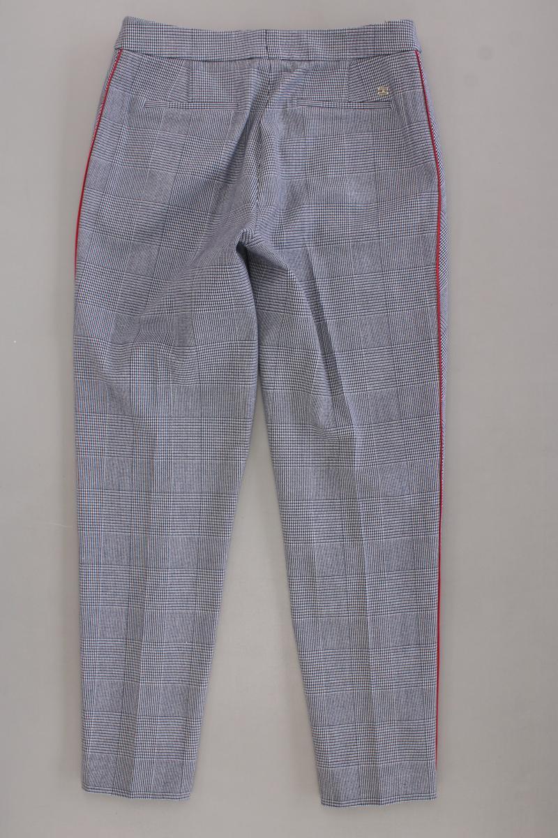 Tommy Hilfiger Stoffhose Gr. 38 hahnentritt grau aus Polyester - Image 3