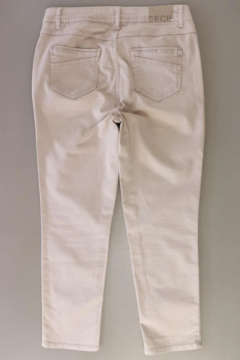 Cecil Straight Jeans Gr. W29 creme aus Baumwolle - Image 2