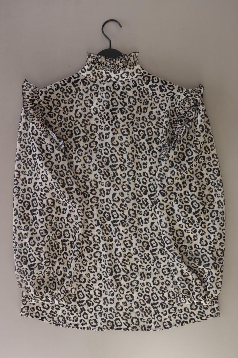 Judith Williams Rüschenbluse Gr. 40 mit Tierdruck Langarm creme aus Polyester - Image 2