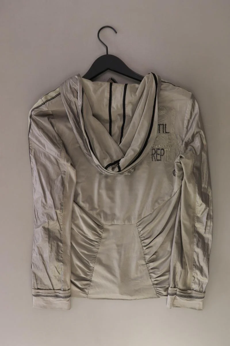Sportalm Kapuzenjacke Gr. 38 grau aus Cupro - Image 2