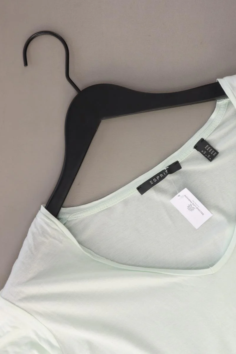 Esprit T-Shirt Gr. XXL Kurzarm blau aus Viskose - Image 3