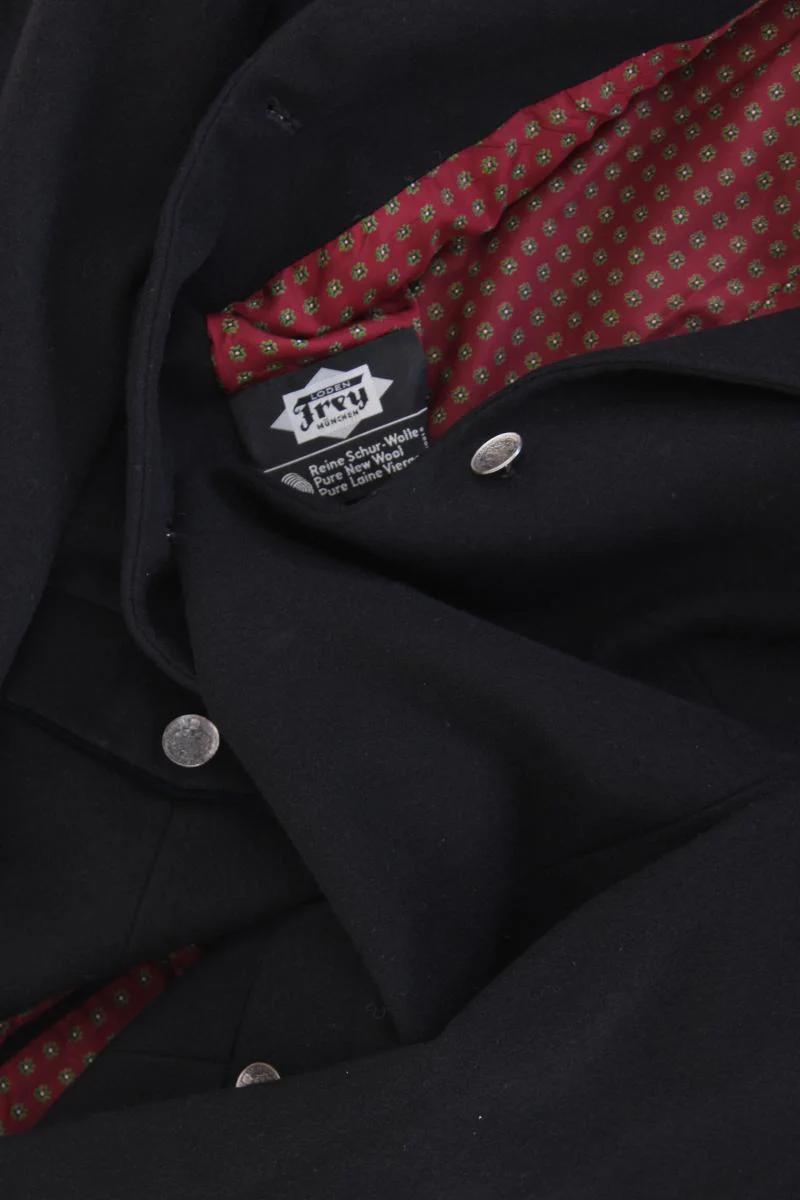 LODENFREY Trachtenjacke Gr. M Vintage schwarz aus Wolle - Image 2