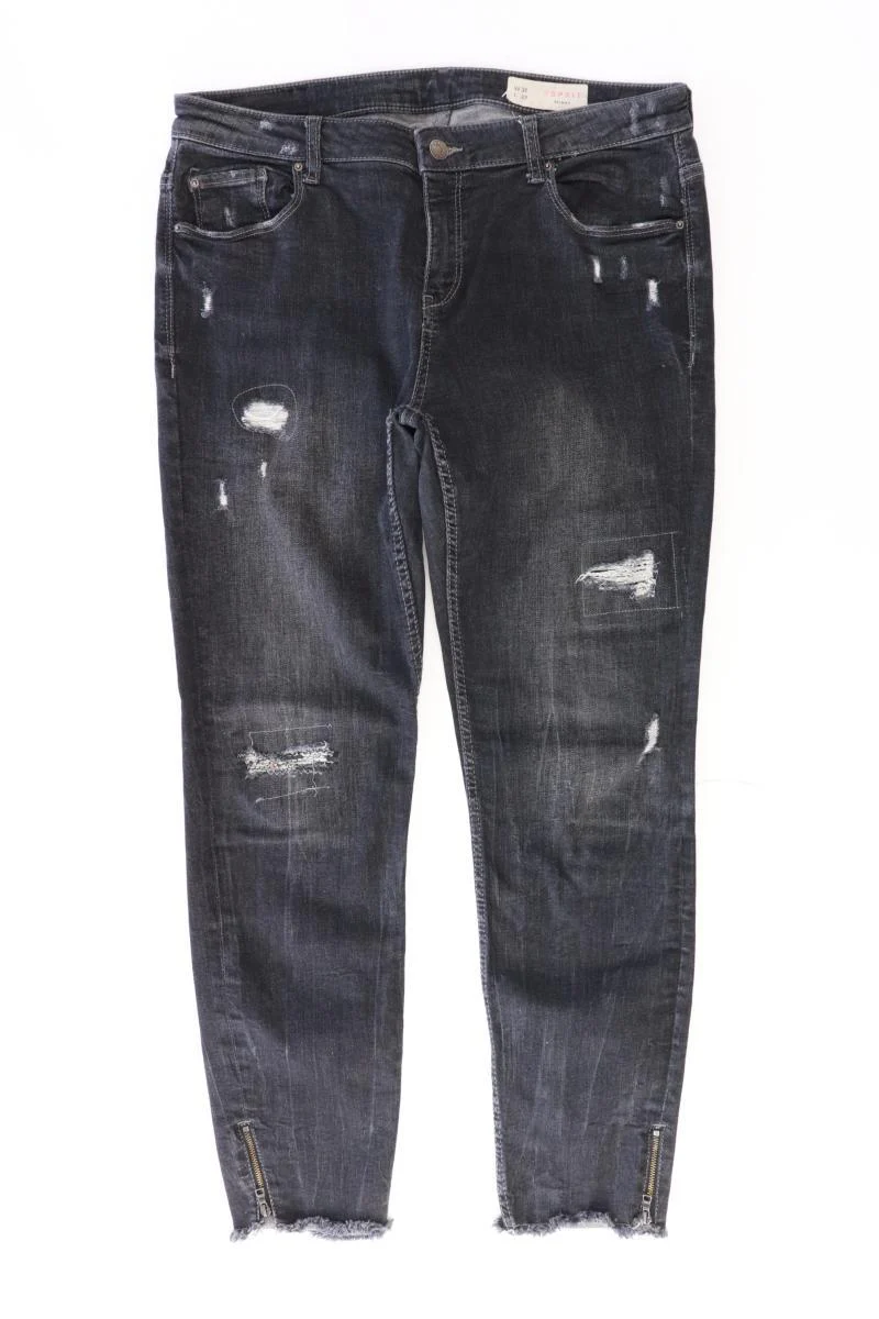 Esprit Straight Jeans Gr. W31/L27 grau aus Baumwolle