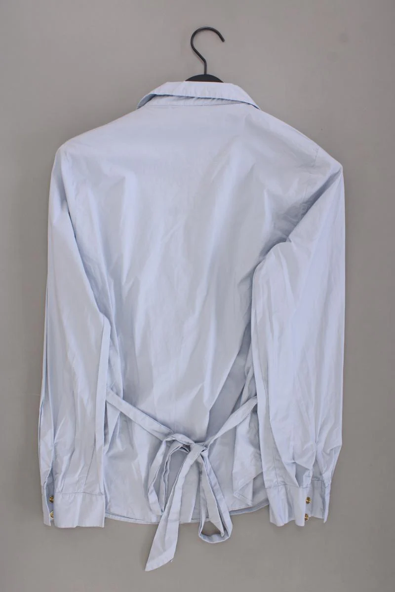 Closet. Langarmbluse Gr. UK 14 (M) blau aus Baumwolle - Image 3