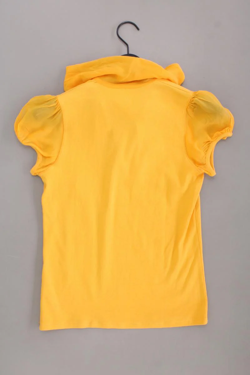Marc Cain T-Shirt Gr. 40 neuwertig Kurzarm gelb aus Baumwolle - Image 3