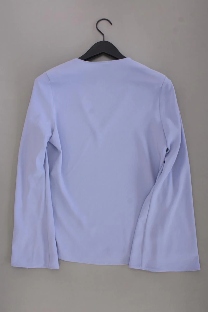 Topshop Classic Bluse Gr. 38 Trompetenärmel blau aus Polyester - Image 3