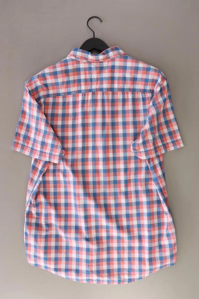 Esprit Karohemd für Herren Gr. XL kariert Kurzarm orange aus Baumwolle - Image 2