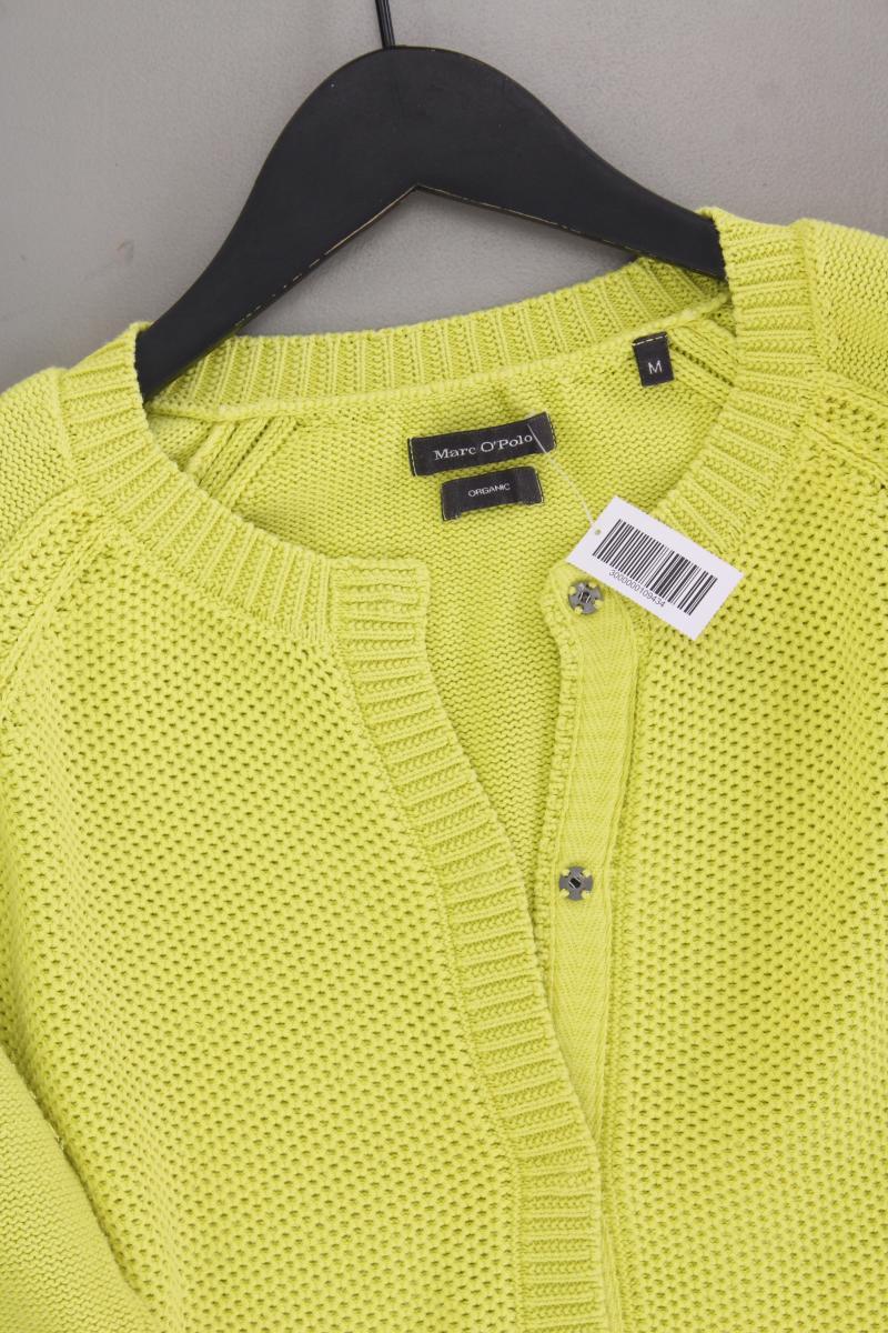 Marc O'Polo Strickjacke Neon Gelb Gr. M Langarm aus Baumwolle - Image 2