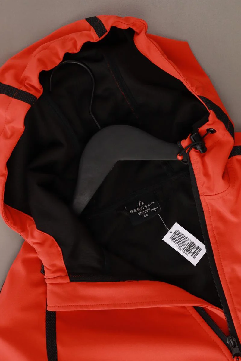 Bergson Softshelljacke Gr. 44 orange aus Polyester - Image 3