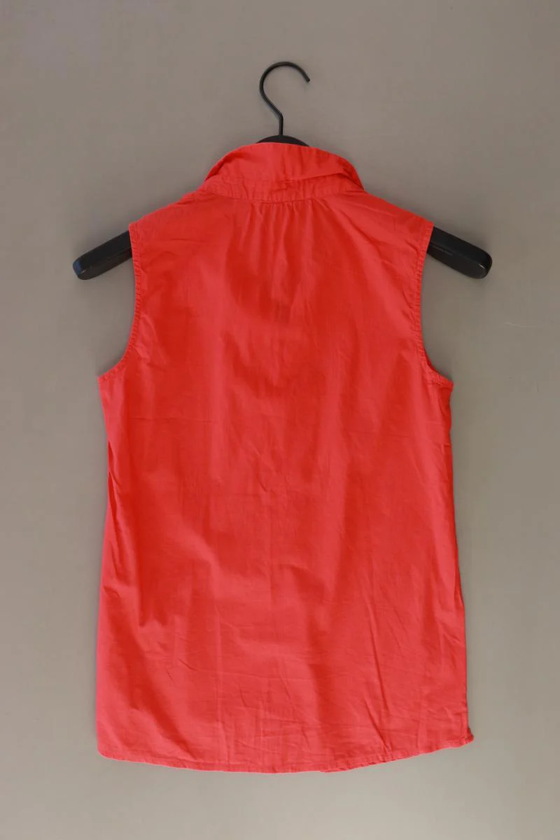 Esprit Ärmellose Bluse Gr. 32 rot aus Baumwolle - Image 2
