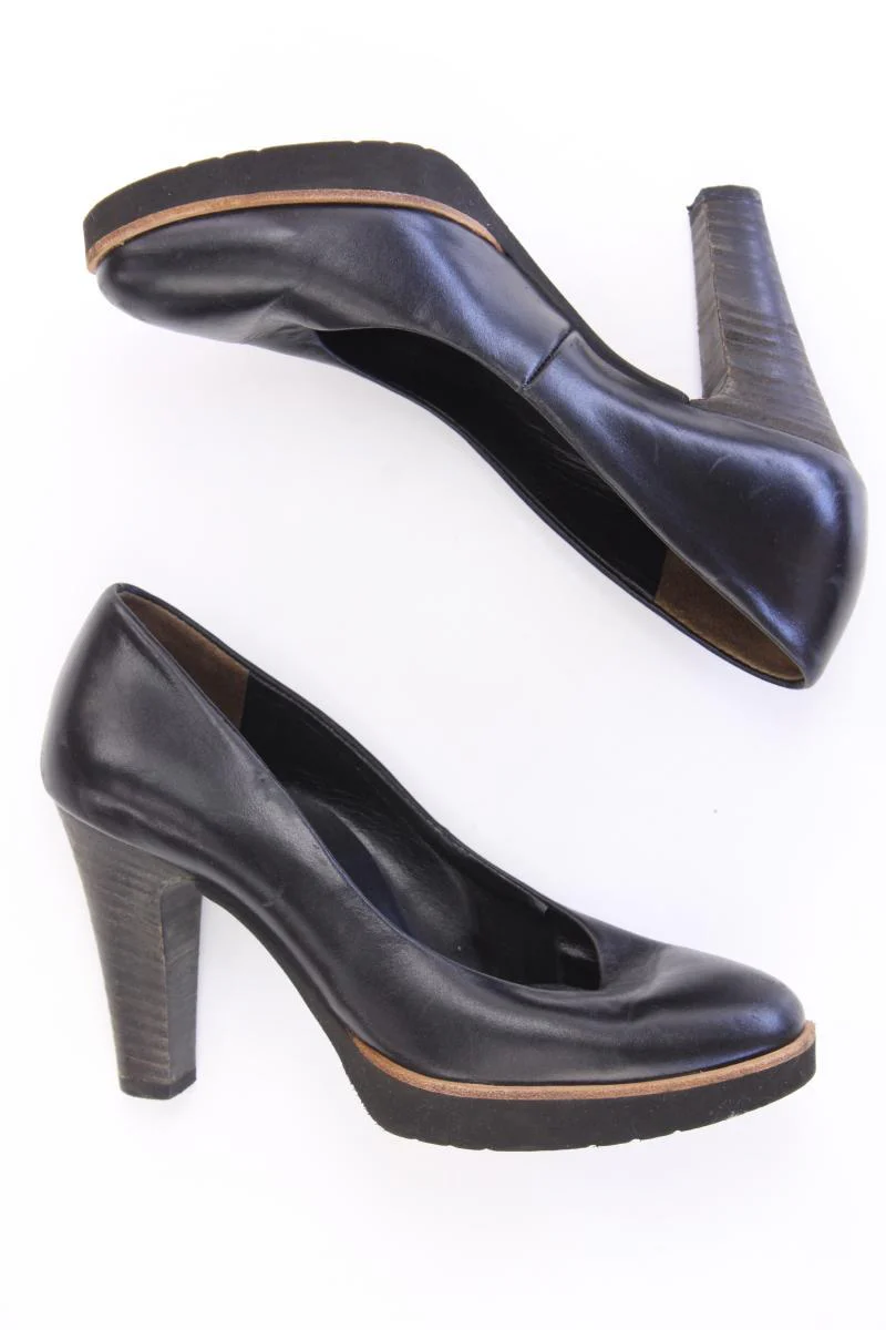 Paul Pumps Gr. 37 schwarz aus Leder - Image 2