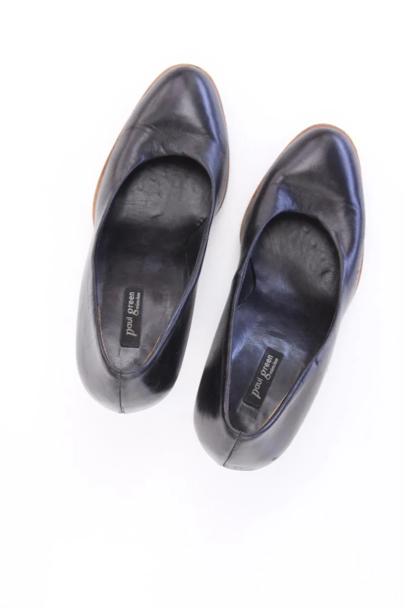 Paul Pumps Gr. 37 schwarz aus Leder - Image 3