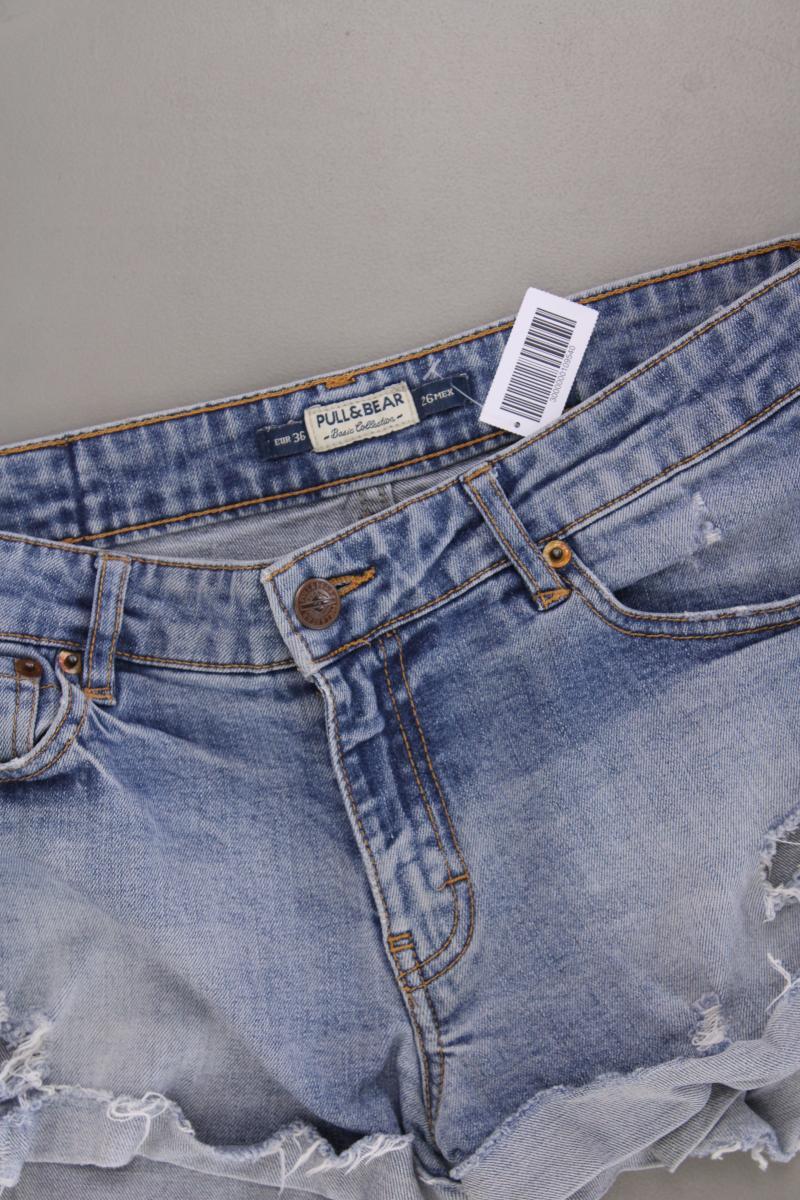 Pull&Bear Jeansshorts Gr. 36 blau - Image 2