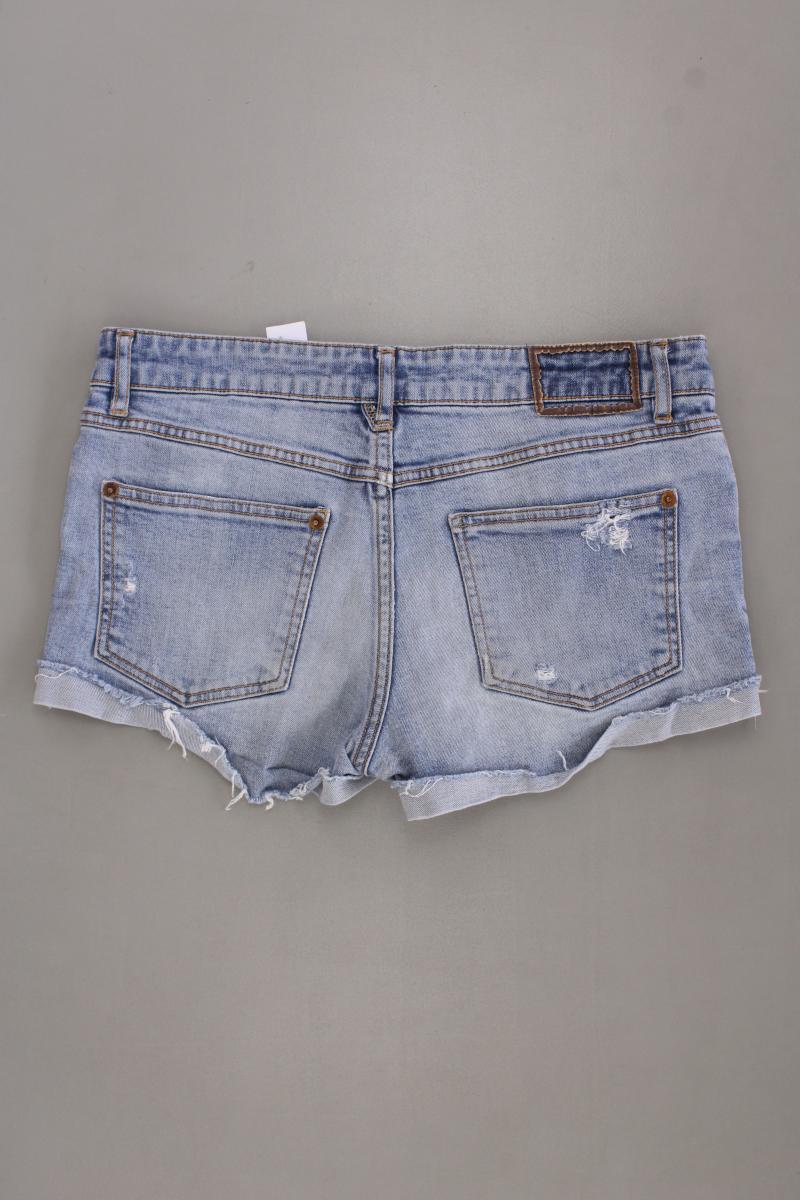 Pull&Bear Jeansshorts Gr. 36 blau - Image 3