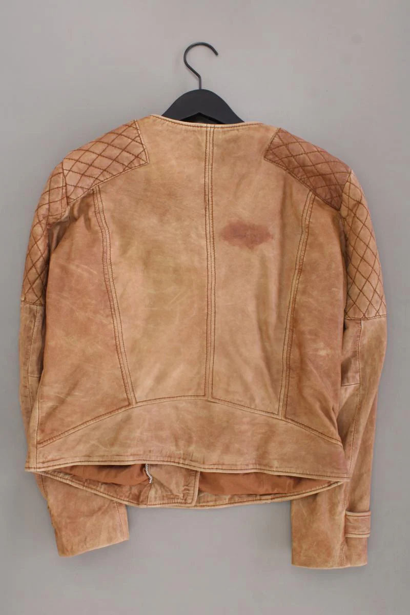 Esprit Lederjacke Gr. 42 braun - Image 4