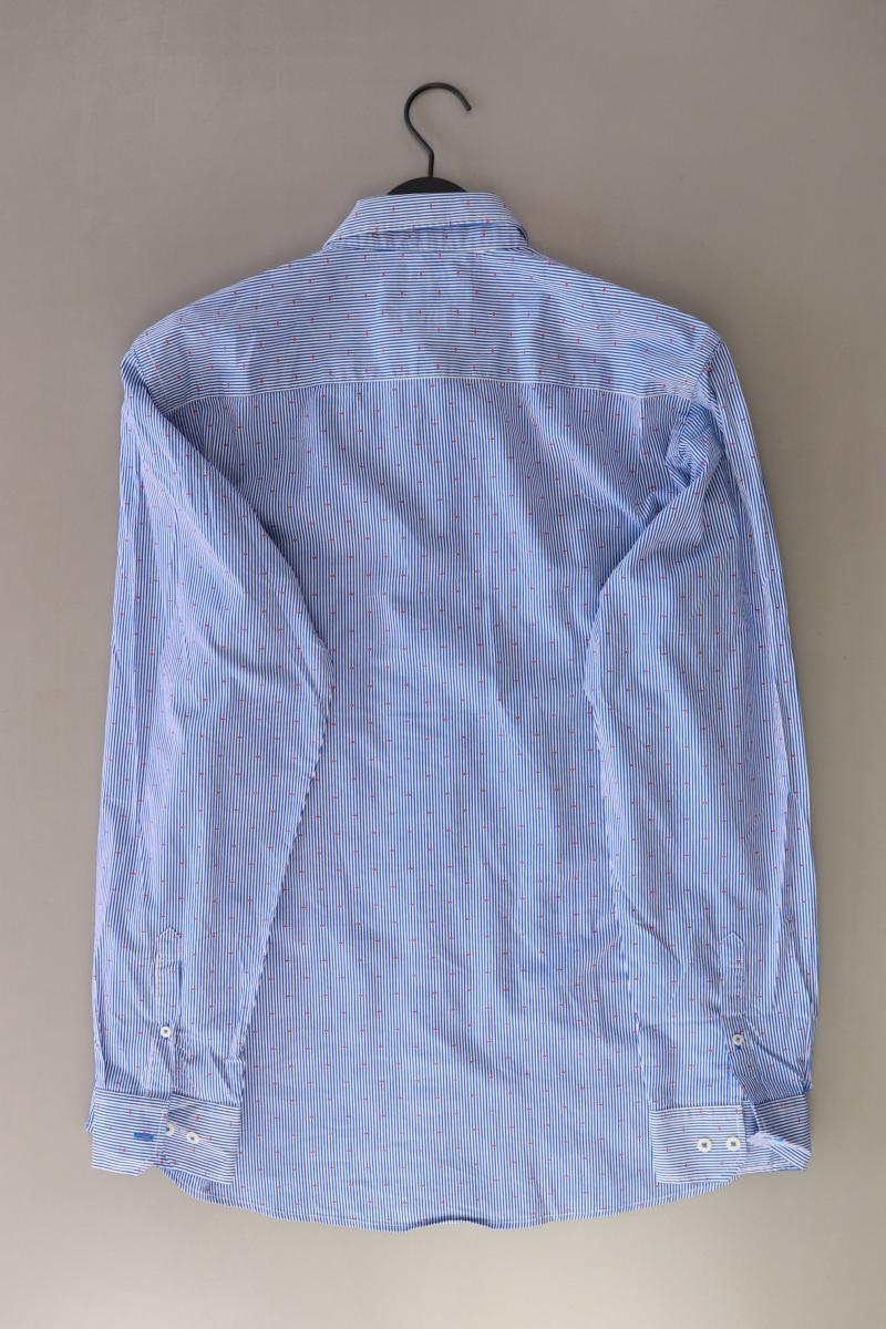 Basefield Langarmhemd für Herren Gr. XXL blau aus Baumwolle - Image 2
