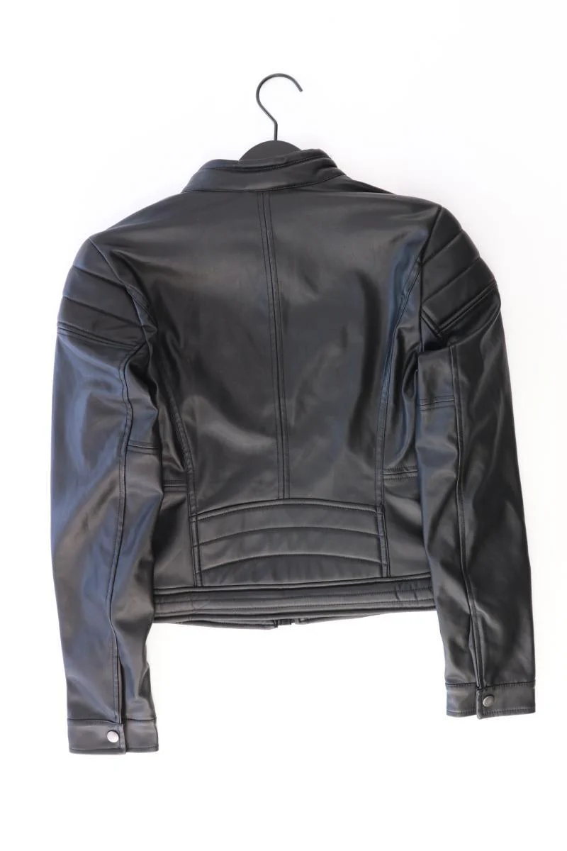 Esprit Kunstlederjacke Gr. S neuwertig schwarz - Image 2