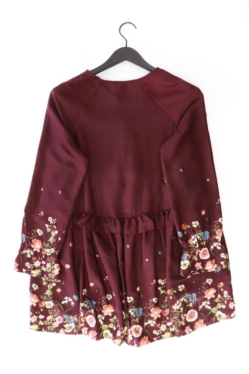 Vero Moda Chiffonkleid Gr. M mit Blumenmuster Langarm lila aus Polyester - Image 2