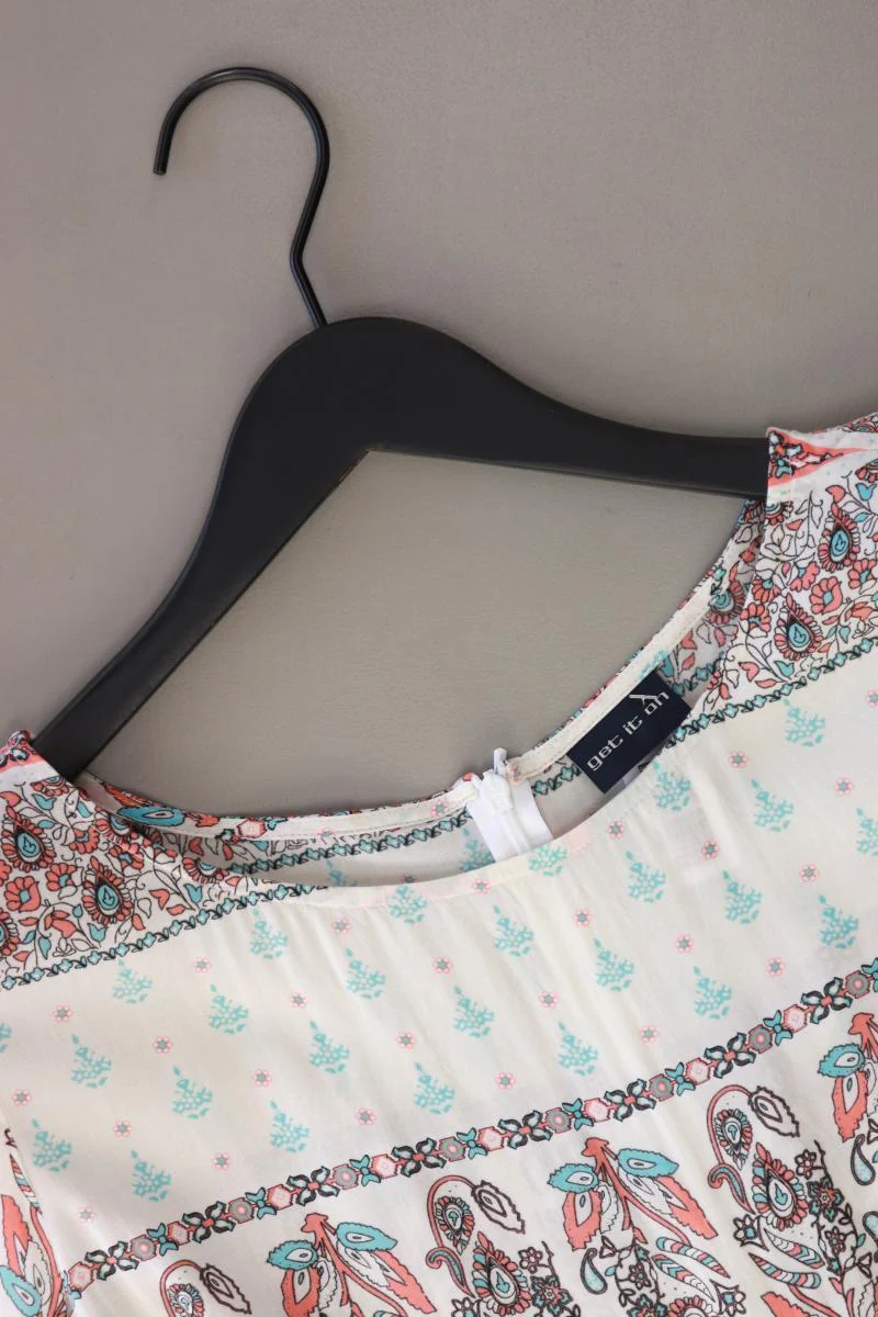 Get it on by s.Oliver Kurzarmbluse Gr. 40 mit Paisleymuster mehrfarbig - Image 3