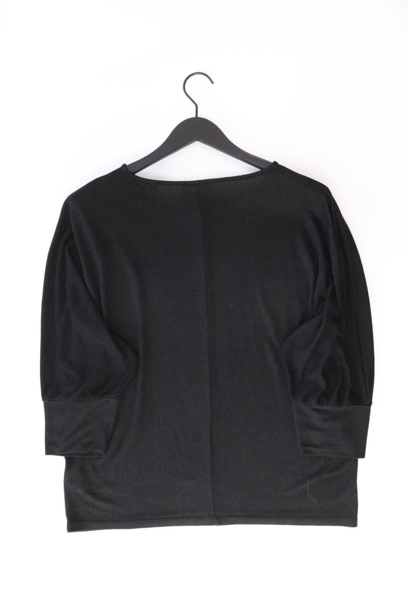 Opus Oversize-Shirt Gr. 44 3/4 Ärmel mit Glitzer schwarz aus Viskose - Image 2