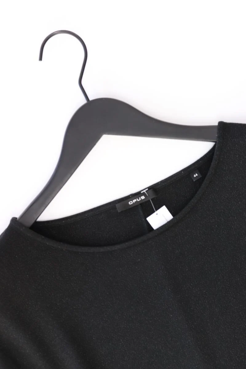 Opus Oversize-Shirt Gr. 44 3/4 Ärmel mit Glitzer schwarz aus Viskose - Image 3