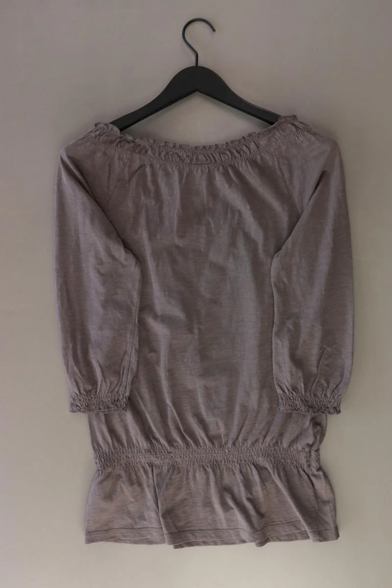 Gina Laura Regular Bluse Gr. M 3/4 Ärmel mit Carmen-Ausschnitt braun - Image 2