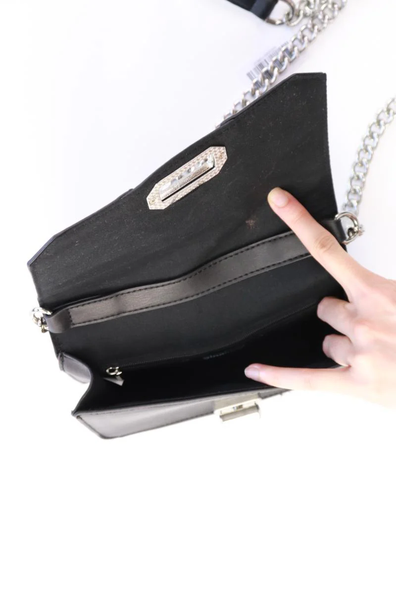 Gina Tricot Tasche schwarz aus Kunstleder - Image 3