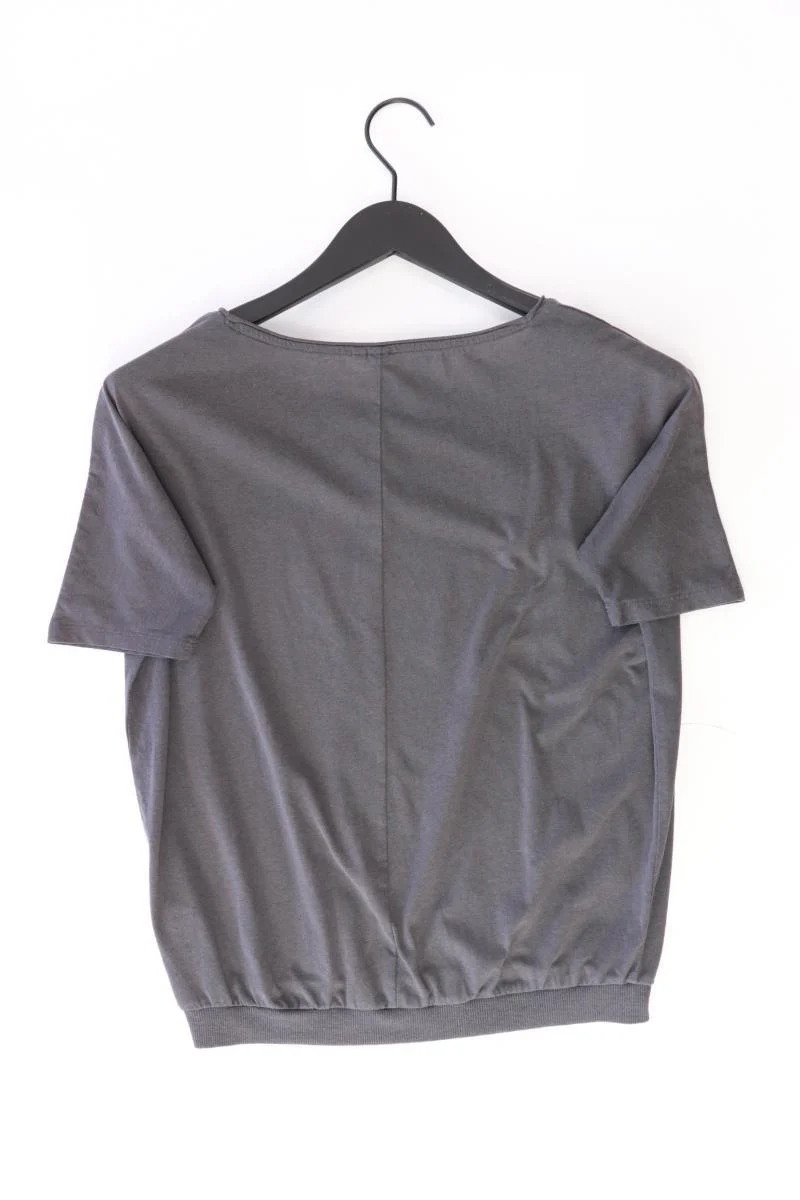 QS by s.Oliver T-Shirt Gr. XS Kurzarm grau aus Baumwolle - Image 2