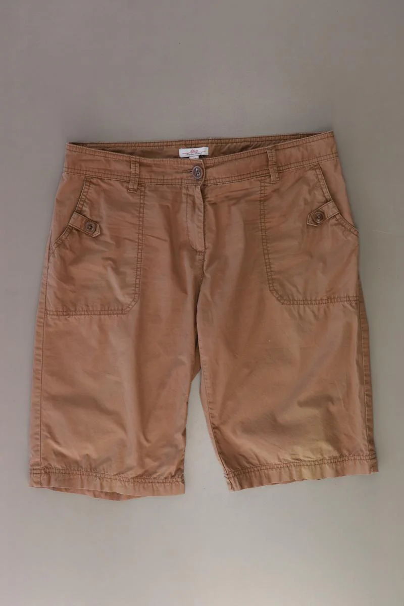 s.Oliver Shorts Gr. 40 braun aus Baumwolle