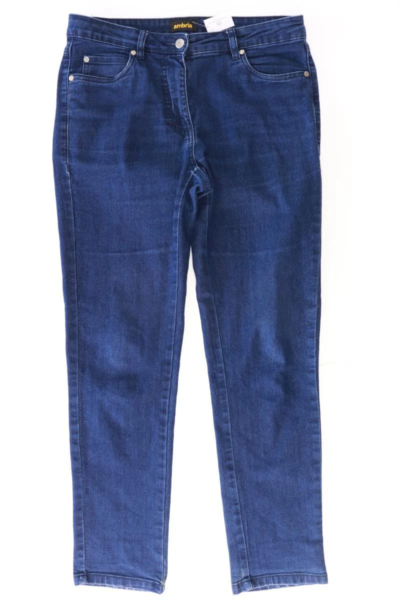 Ambria Jeans Gr. Kurzgröße 20 blau aus Baumwolle