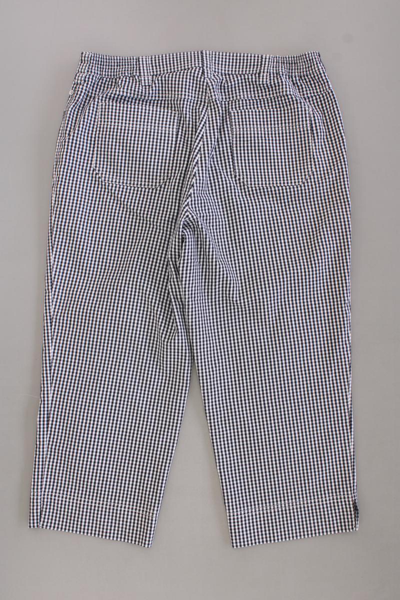 Peter Hahn 7/8 Hose Gr. 42 kariert schwarz aus Baumwolle - Image 3