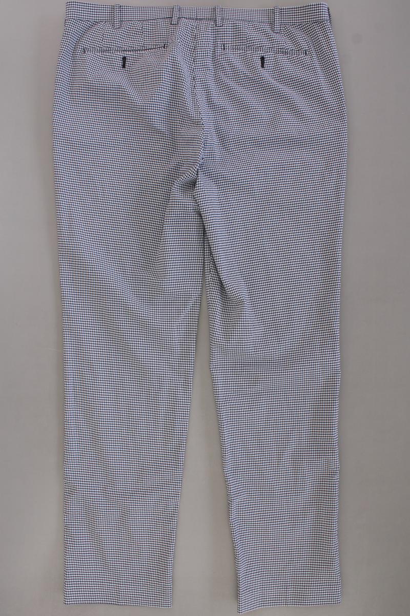 Uniqlo Chinohose für Herren Gr. W38/L34 kariert blau aus Polyester - Image 3