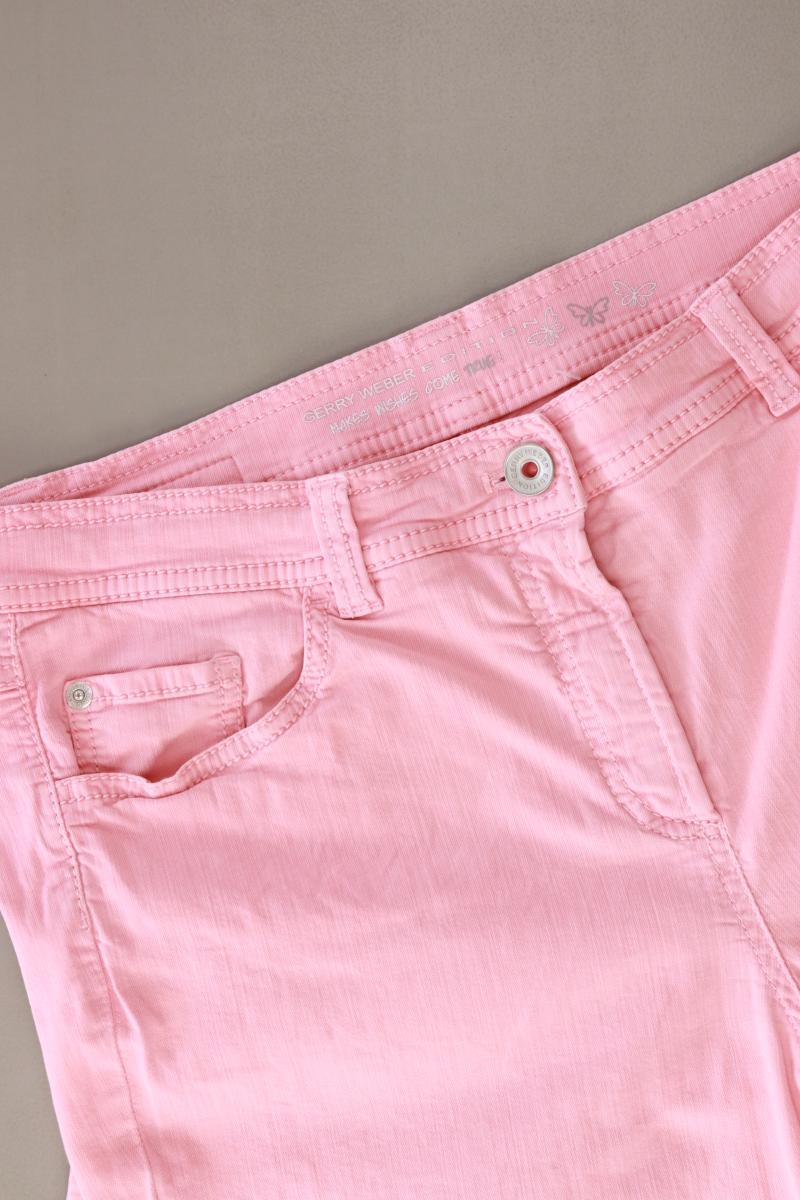 Gerry Weber Straight Jeans Gr. Kurzgröße 42 rosa aus Baumwolle - Image 3