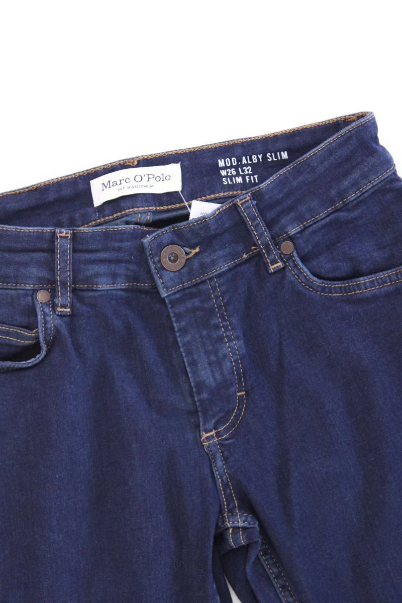 Marc O'Polo Skinny Jeans Gr. W26/L32 neuwertig Modell Alby blau aus Baumwolle - Image 2
