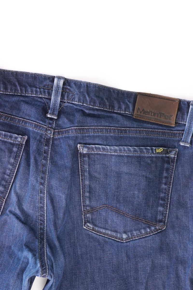 Meltin Pot Straight Jeans für Herren Gr. W30/L34 blau aus Baumwolle - Image 3