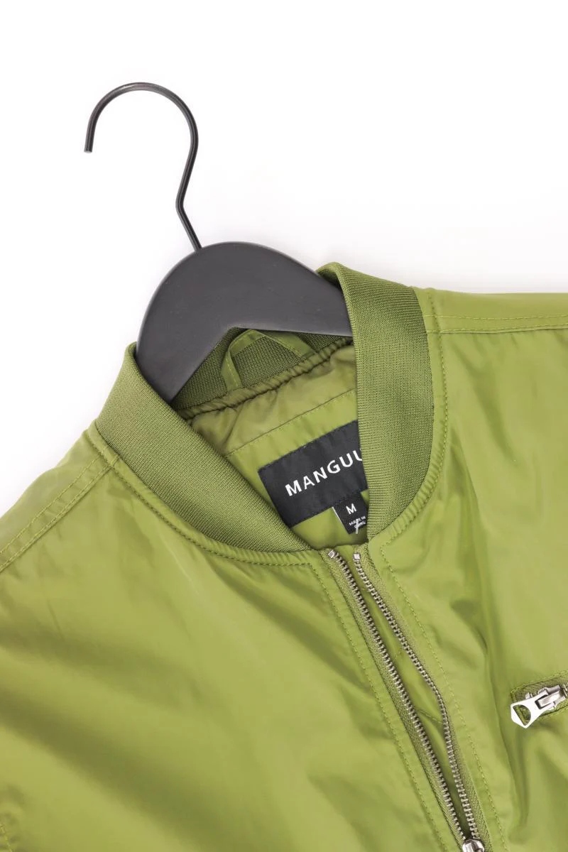 Manguun Bomberjacke für Herren Gr. M neuwertig olivgrün aus Polyester - Image 3