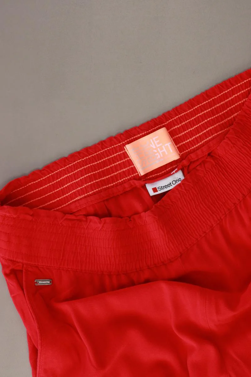 Street One Stoffhose Gr. 38/L26 rot - Image 3