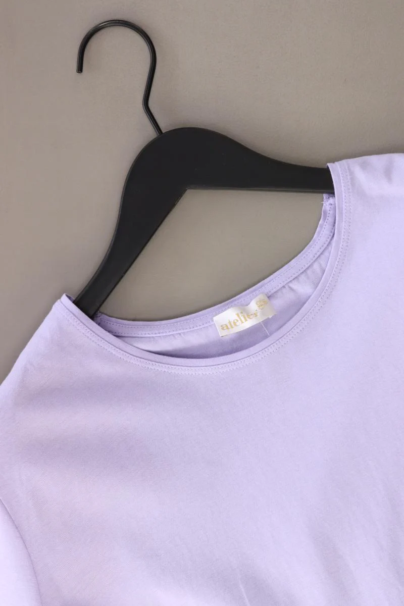 Atelier GS T-Shirt Gr. 50 Kurzarm lila aus Baumwolle - Image 3