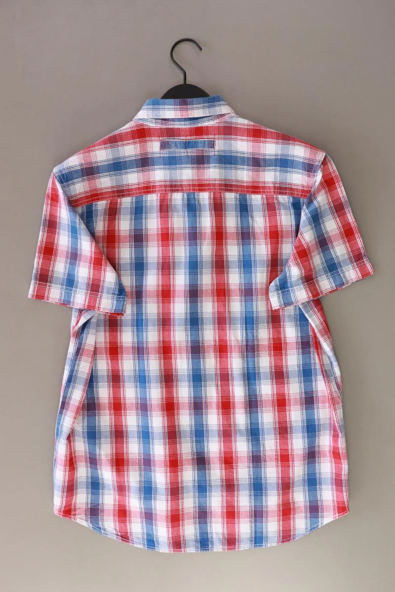 Wrangler Karohemd für Herren Gr. S kariert Kurzarm rot aus Baumwolle - Image 2