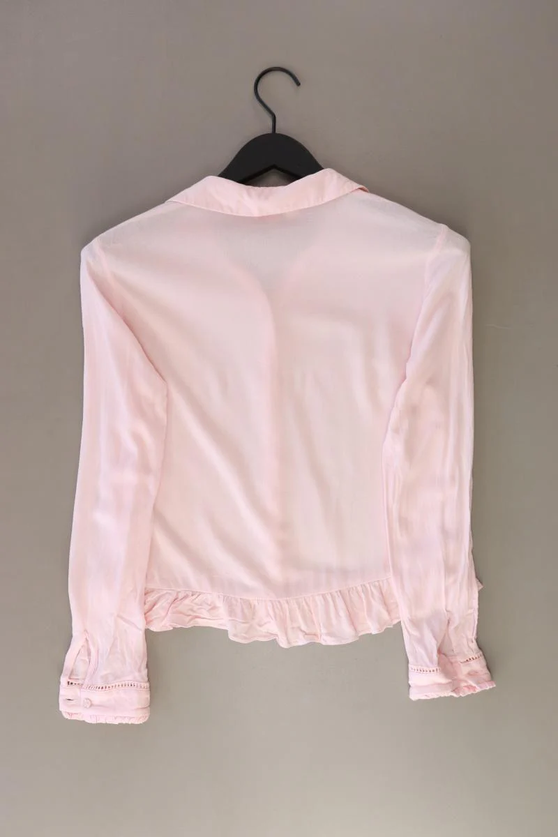 miss selfridge Rüschenbluse Gr. 36 Langarm rosa aus Viskose - Image 2