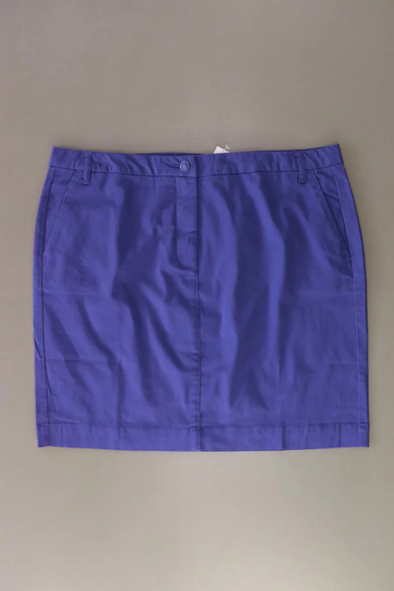 Heine Rock Gr. 48 blau aus Baumwolle