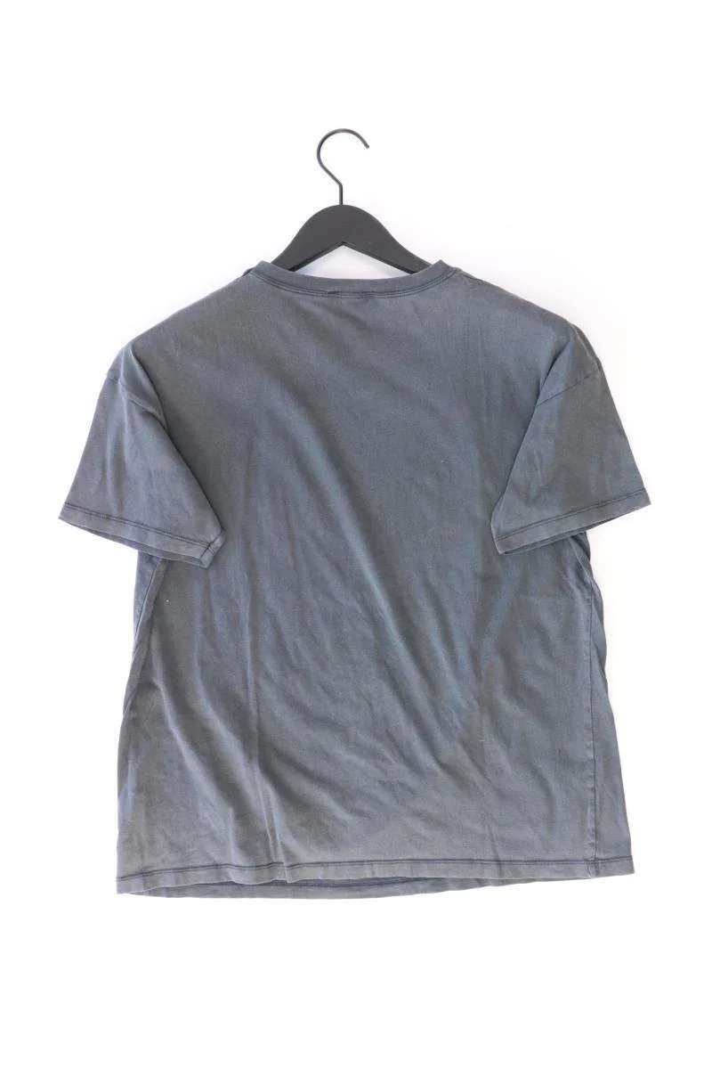 Pull&Bear Printshirt Gr. M Kurzarm grau aus Baumwolle - Image 2