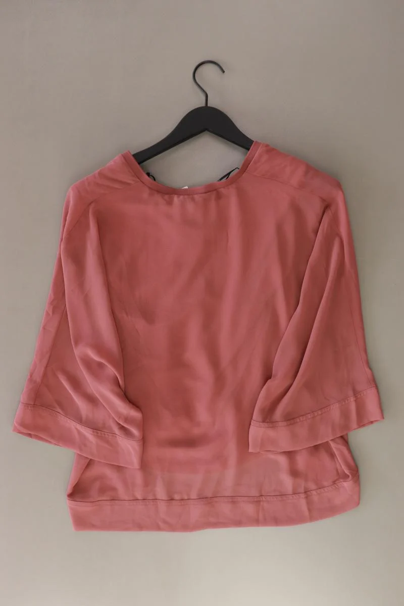 Zara Chiffonbluse Gr. M neu mit Etikett 3/4 Ärmel rosa aus Polyester - Image 2