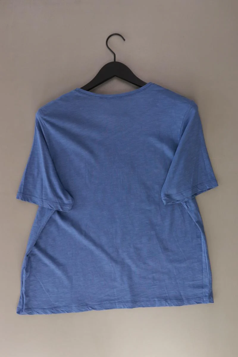 BARBARA LEBEK T-Shirt Gr. 46 Kurzarm mit Pailletten blau - Image 2